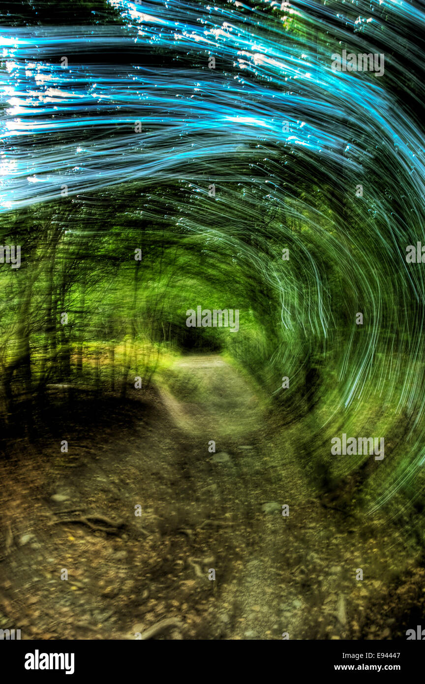 Step into the vortex Stock Photo Alamy