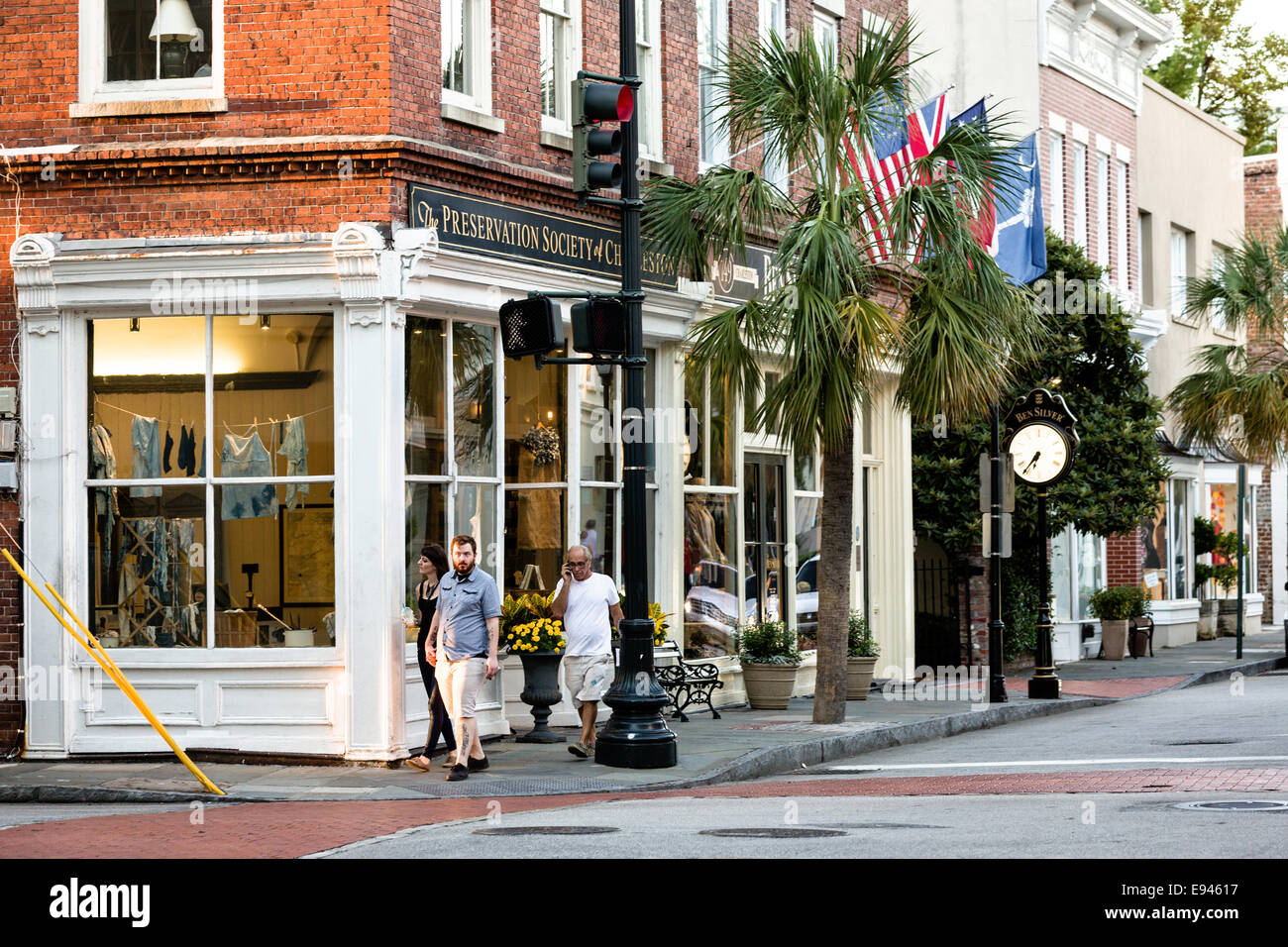 Preservation Society of Charleston shop along King Street in historic