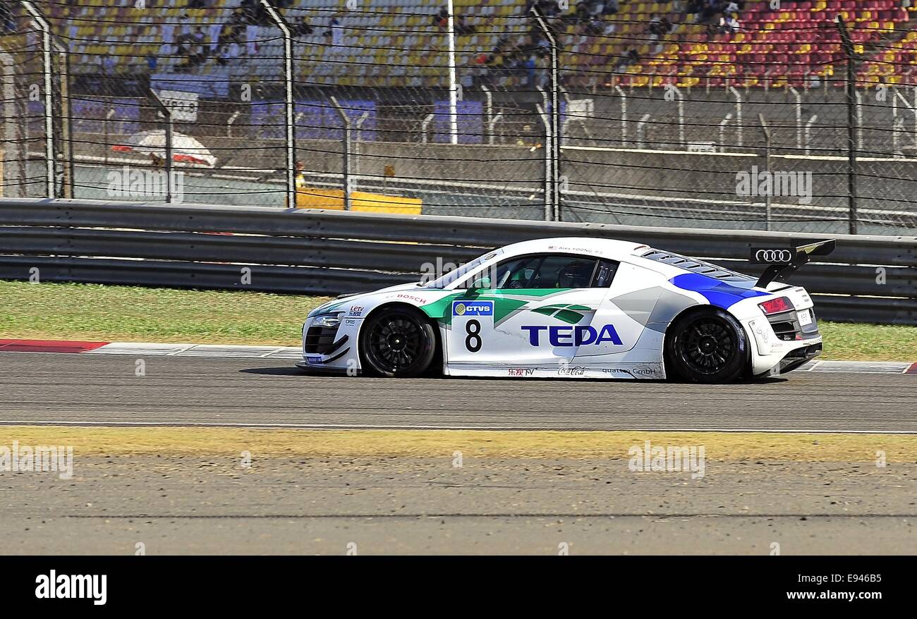 Shanghai, China. 19th Oct, 2014. ALEX YOONG, Audi R8 LMS Cup Race 7 35 ...