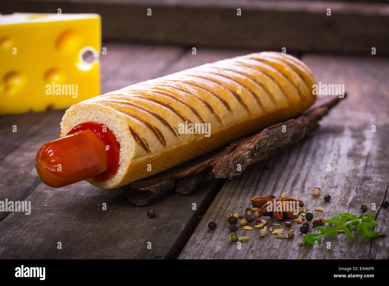 French hot dog hires stock photography and images Alamy
