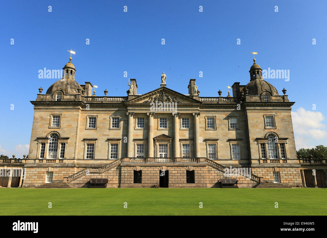 Houghton Hall, Norfolk, England Stock Photo Alamy