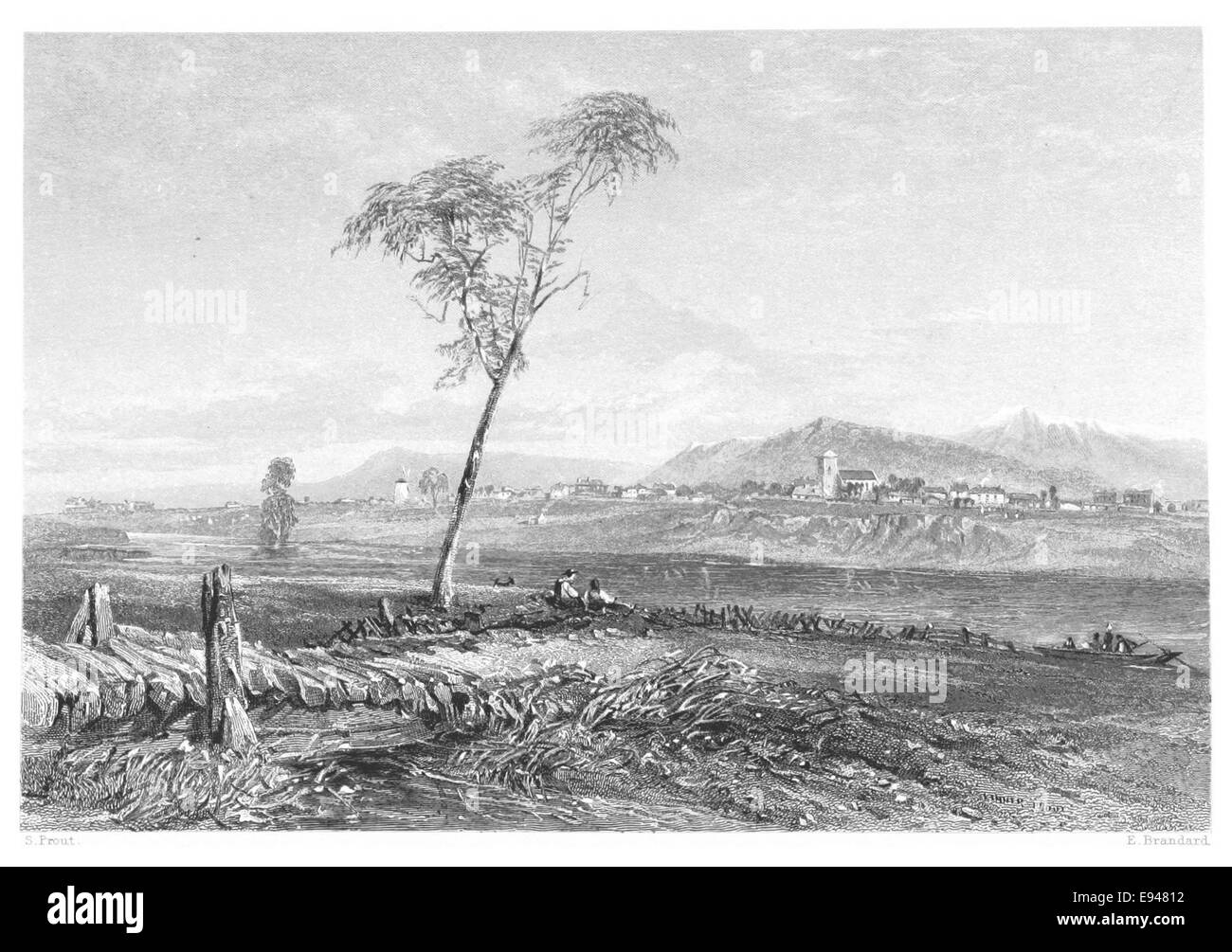 BOOTH(1873) 2.470 LONGFORD, TASMANIA Stock Photo