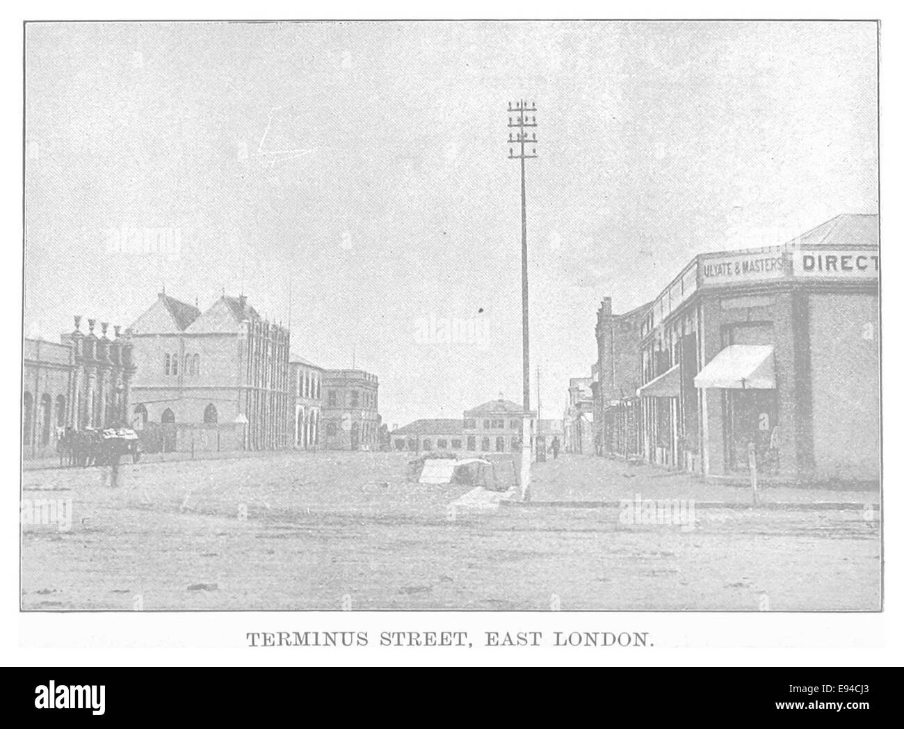 EL1893 pg109 Terminus Street, East London Stock Photo