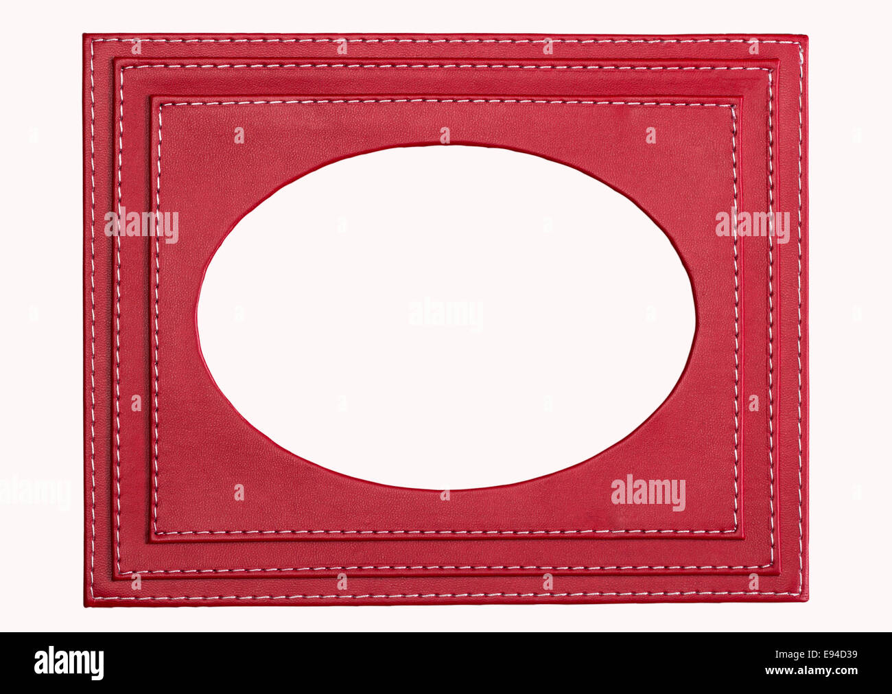 Photo frame isolated on white background with clipping path Stock Photo
