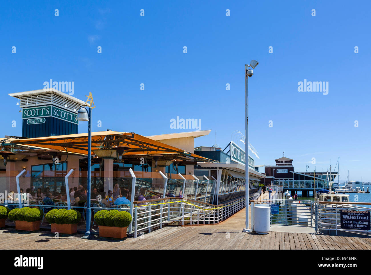 Scott's Seafood Restaurant on the waterfront in Jack London Square ...