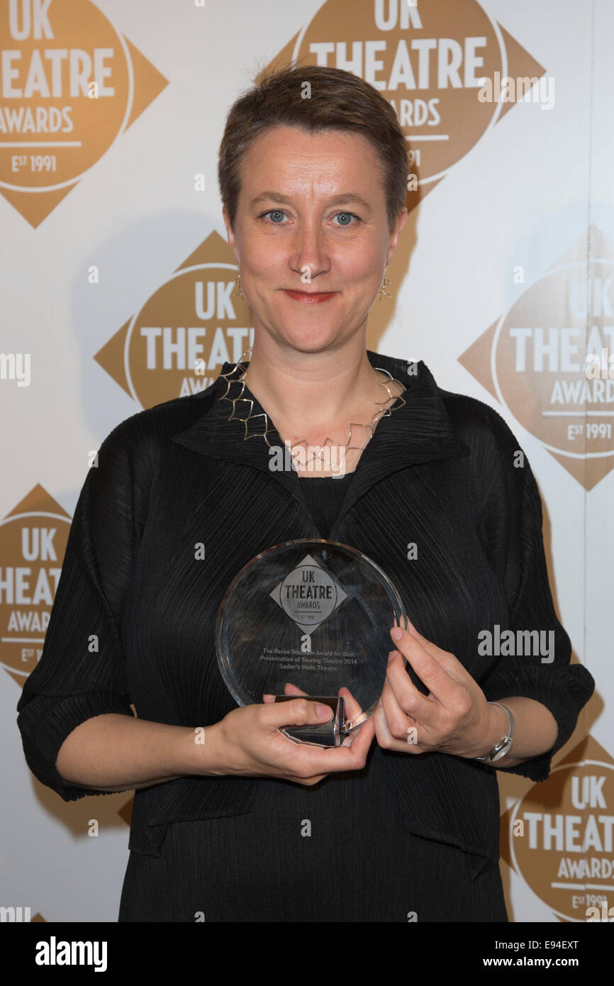 UK Theatre Awards 2014, Suzanne Walker (Executive Producer), Sadler's