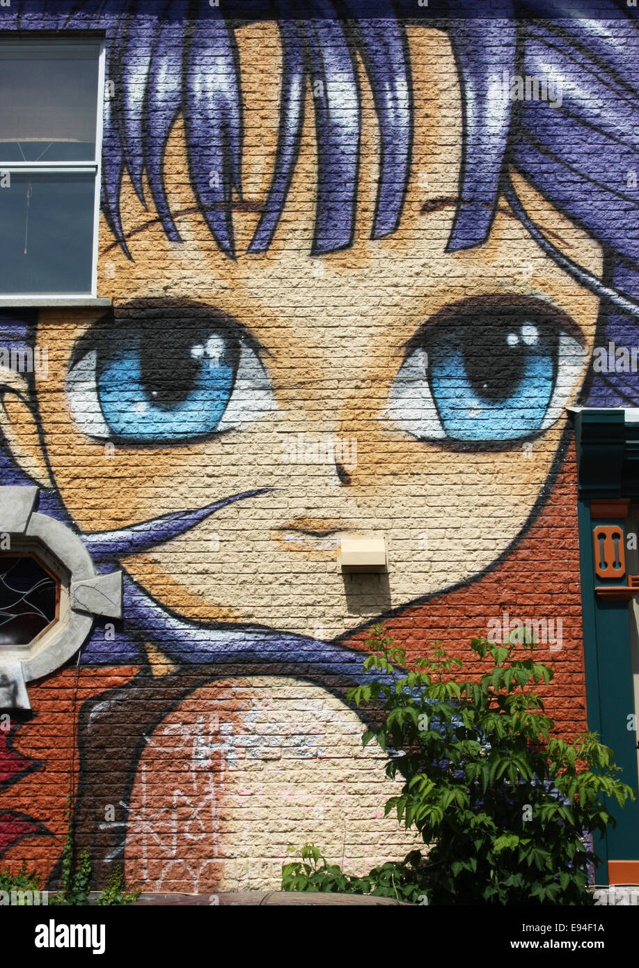 Street Art, Montreal, Canada Stock Photo Alamy