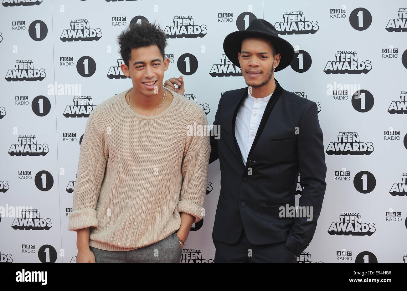 London, UK, UK. 19th Oct, 2014. Rizzle Kicks attend BBC Radio 1's Teen ...