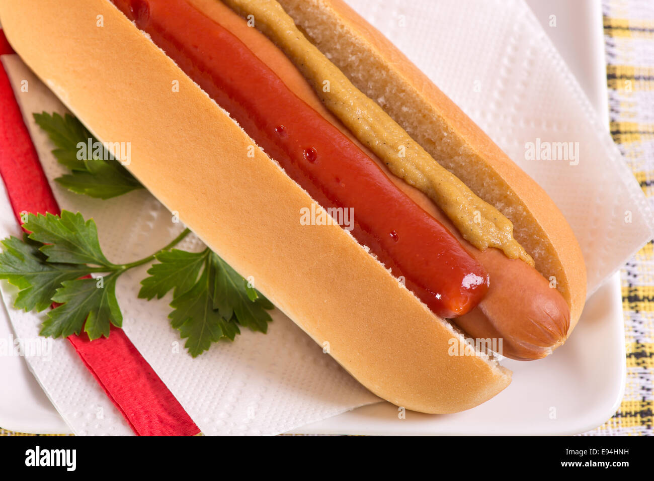 Hot dog relish mustard ketchup hires stock photography and images Alamy