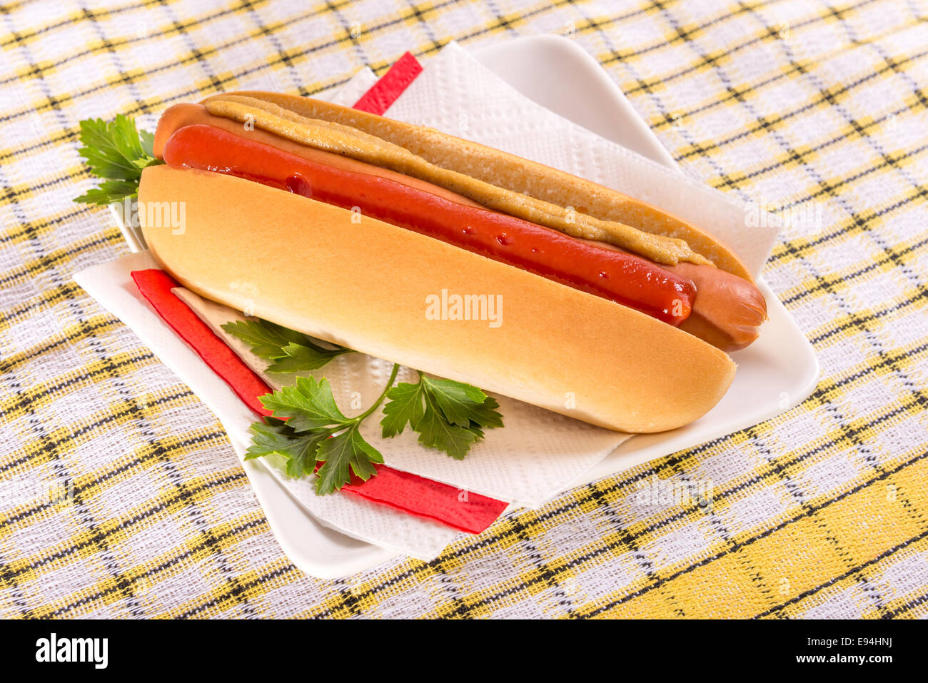 Hot dog relish mustard ketchup hires stock photography and images Alamy