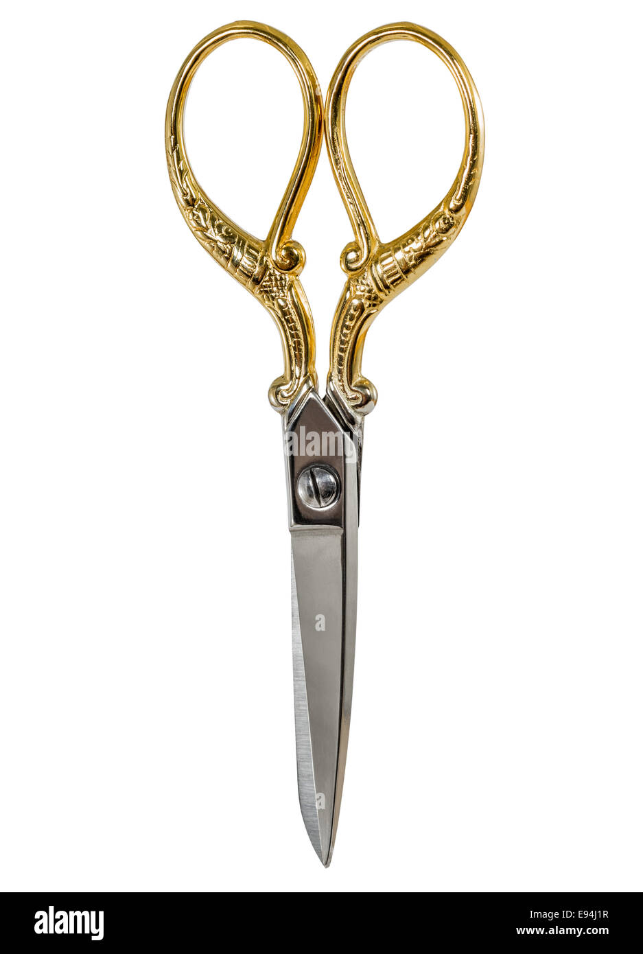 Scissors, isolated on white background, with clipping path Stock Photo ...