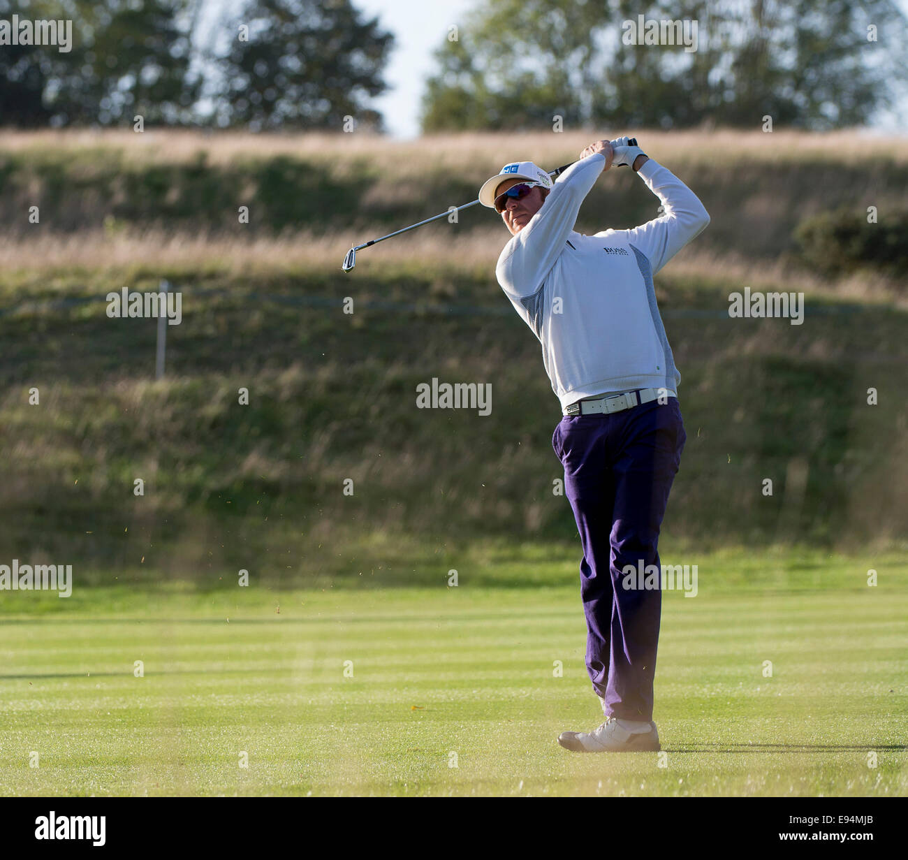 The London Golf Club, Ash, UK. 19th Oct, 2014. The Volvo World Match