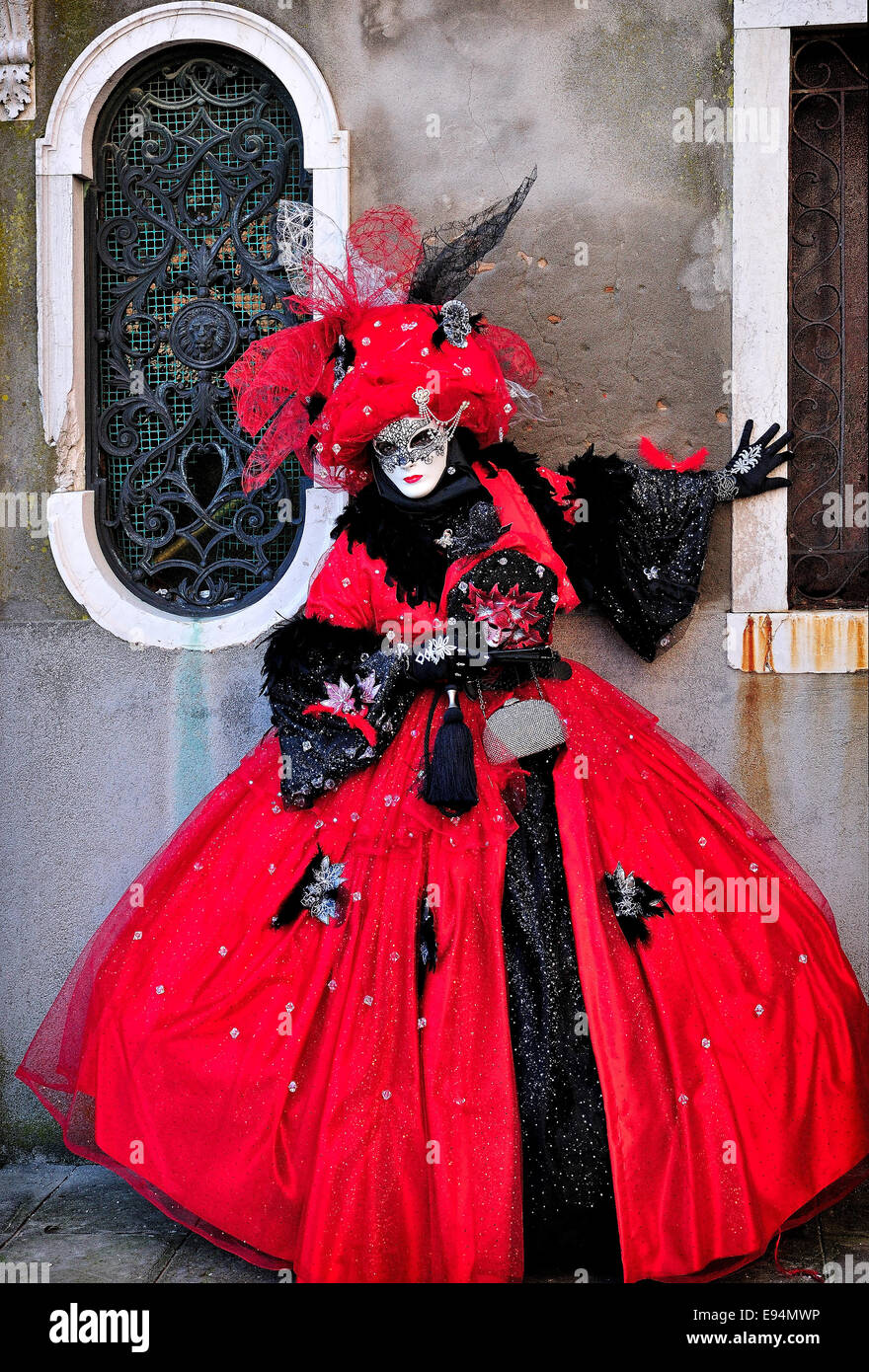 Venice Carnivale  February 2014 Stock Photo