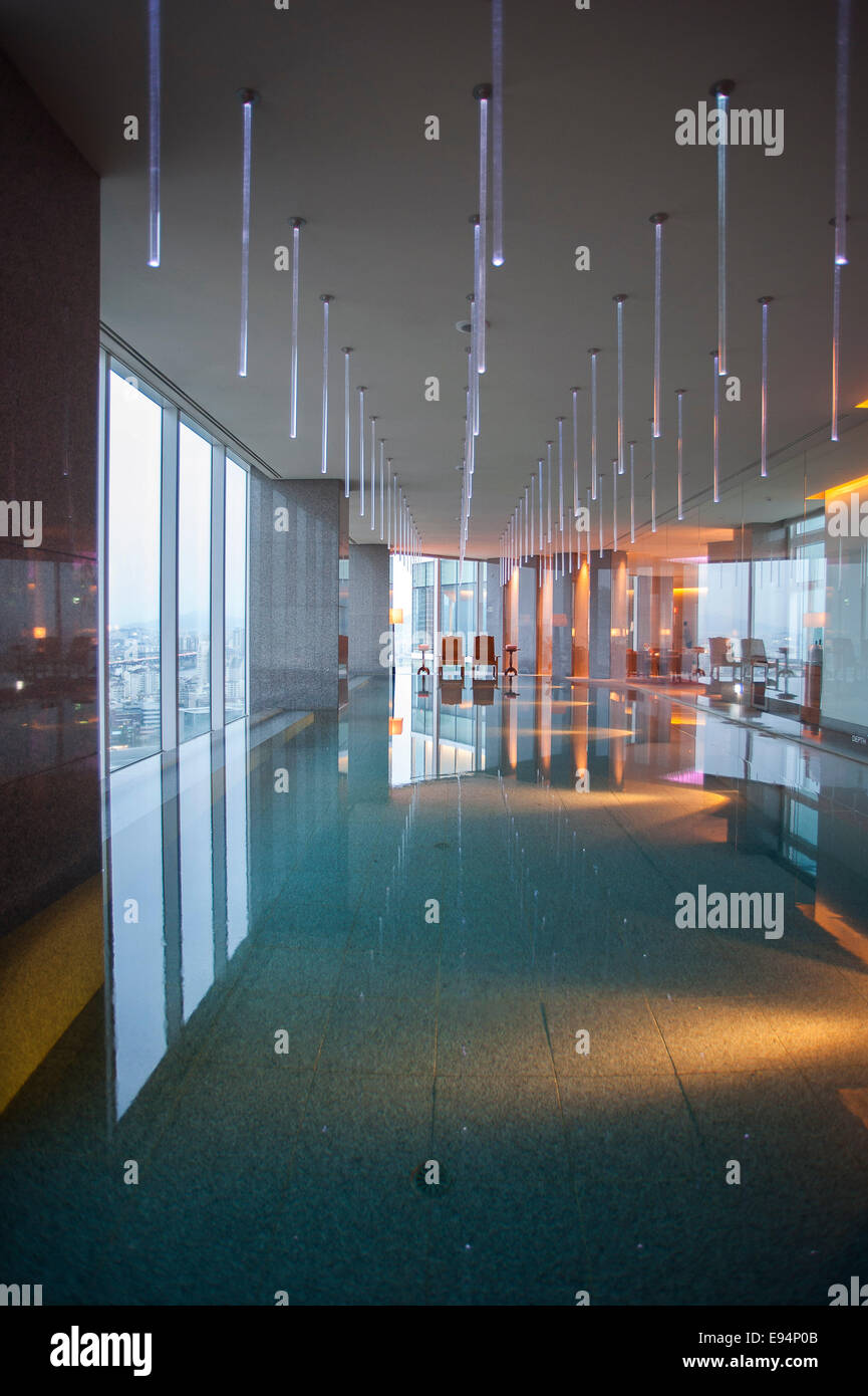 September 5, 2013, Seoul, South Korea Swimming pool at Park Hyatt