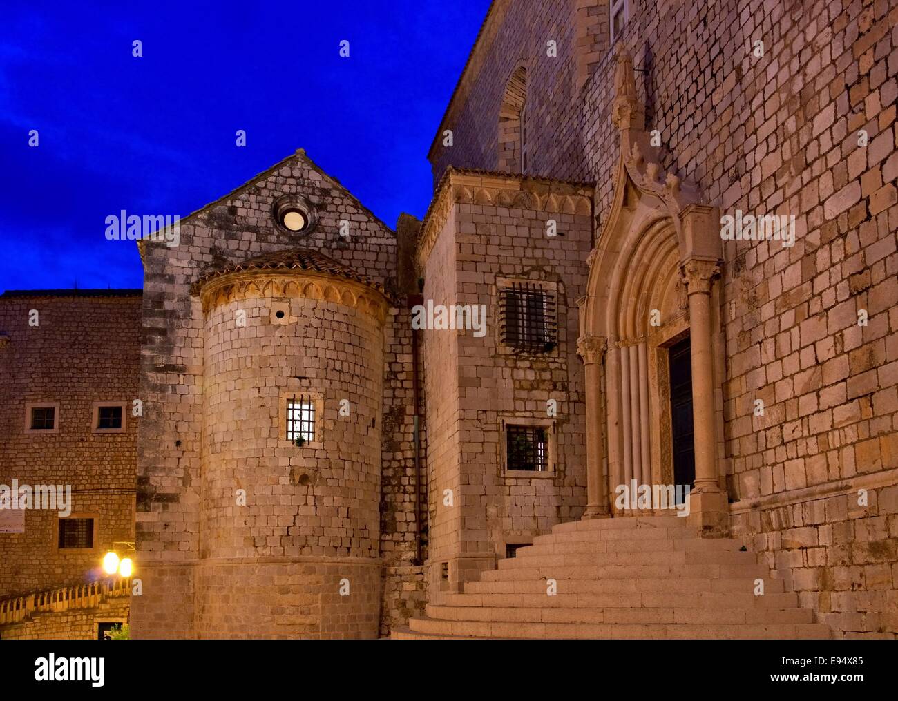 Dubrovnik Kloster - Dubrovnik monastery 01 Stock Photo