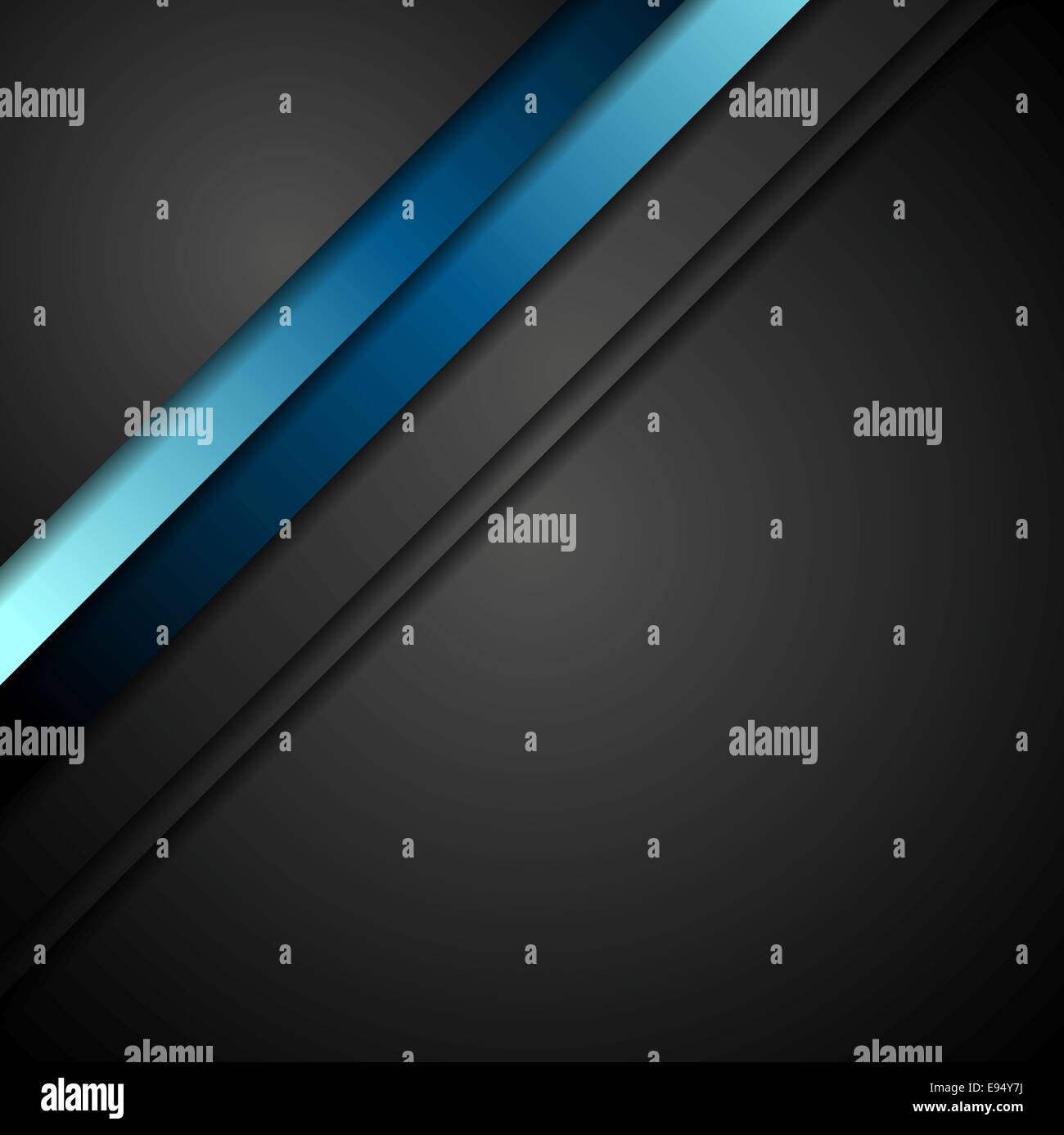 Abstract blue stripes vector background Stock Photo - Alamy
