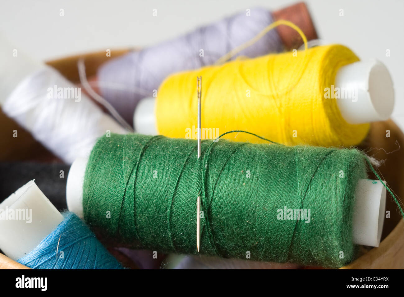 Thread for sewing Stock Photo - Alamy