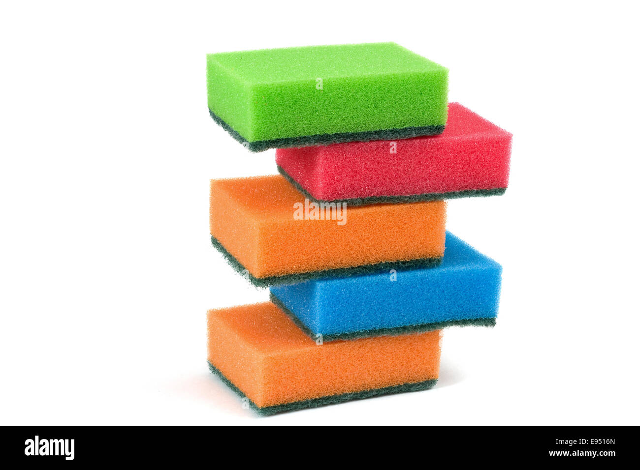 Green sponges hi-res stock photography and images - Alamy