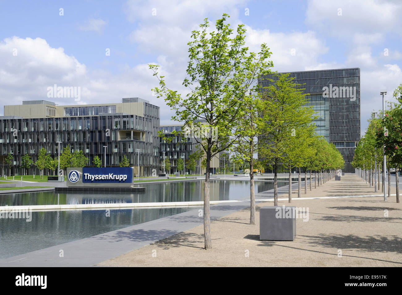 ThyssenKrupp, headquarters, Essen, Germany Stock Photo