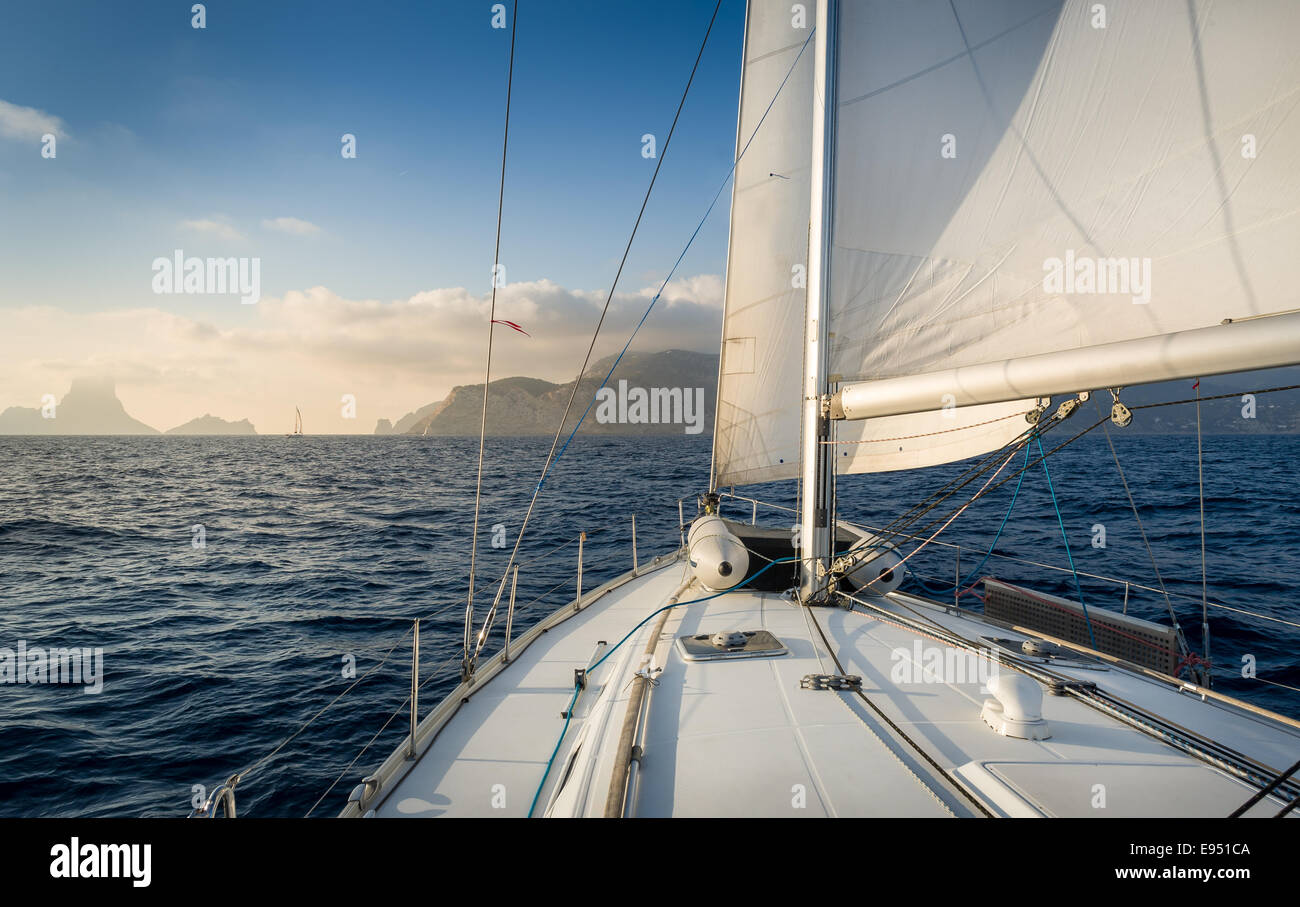 Sailing boat Stock Photo