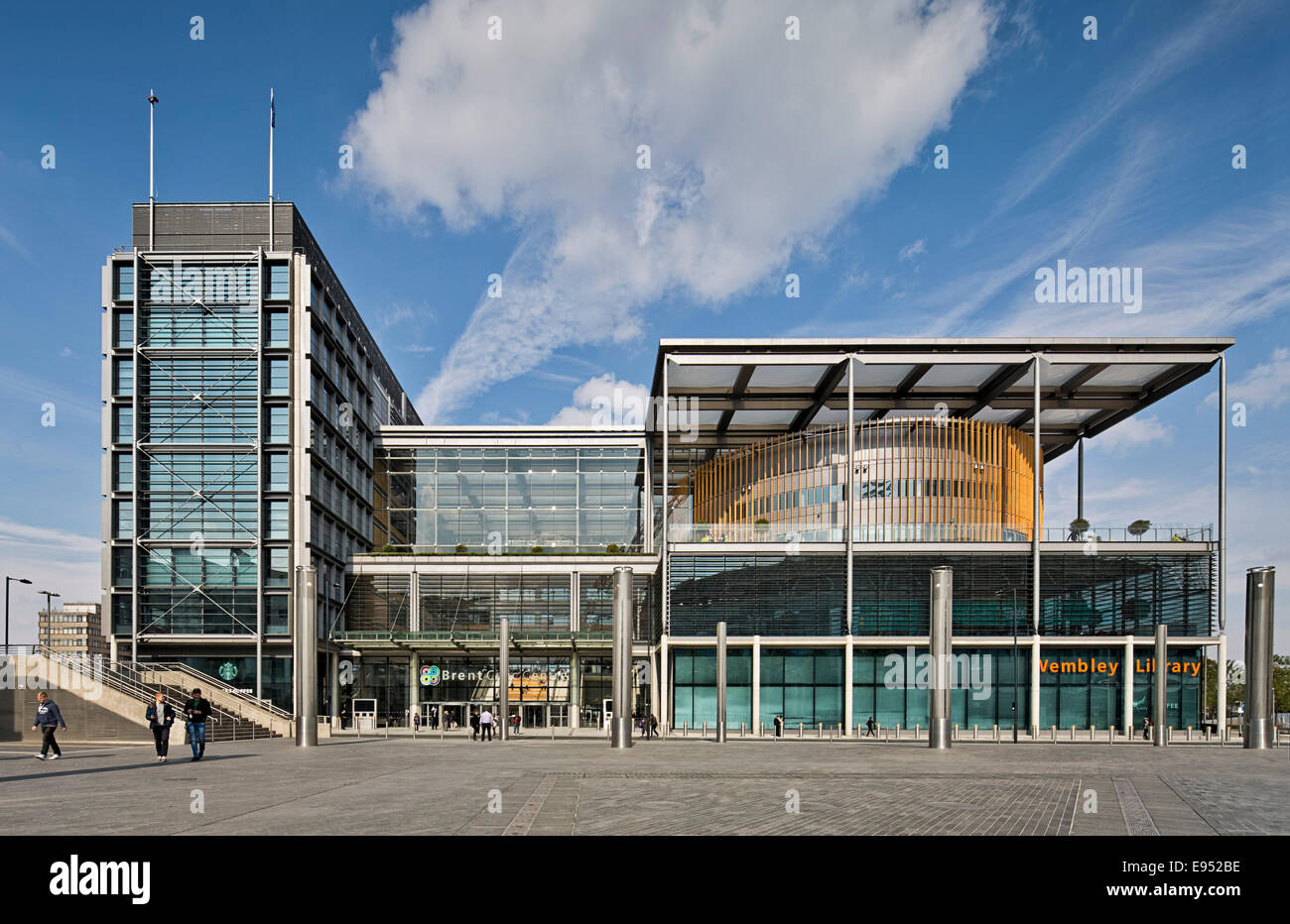 Brent Civic Centre Wembley United Kingdom. Architect Hopkins Architects