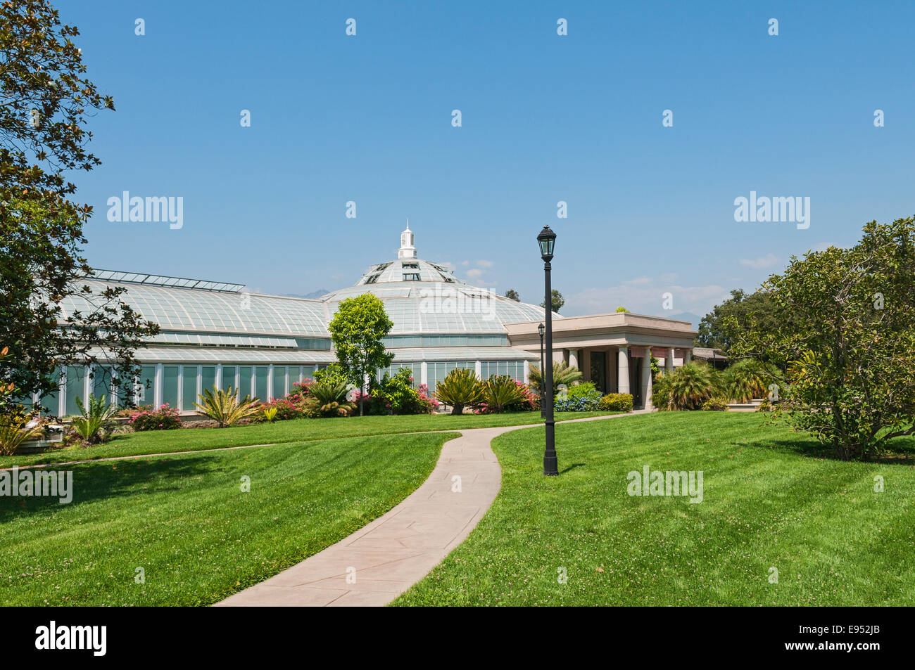 California, San Marino, The Huntington, Botanical Gardens, Conservatory Stock Photo