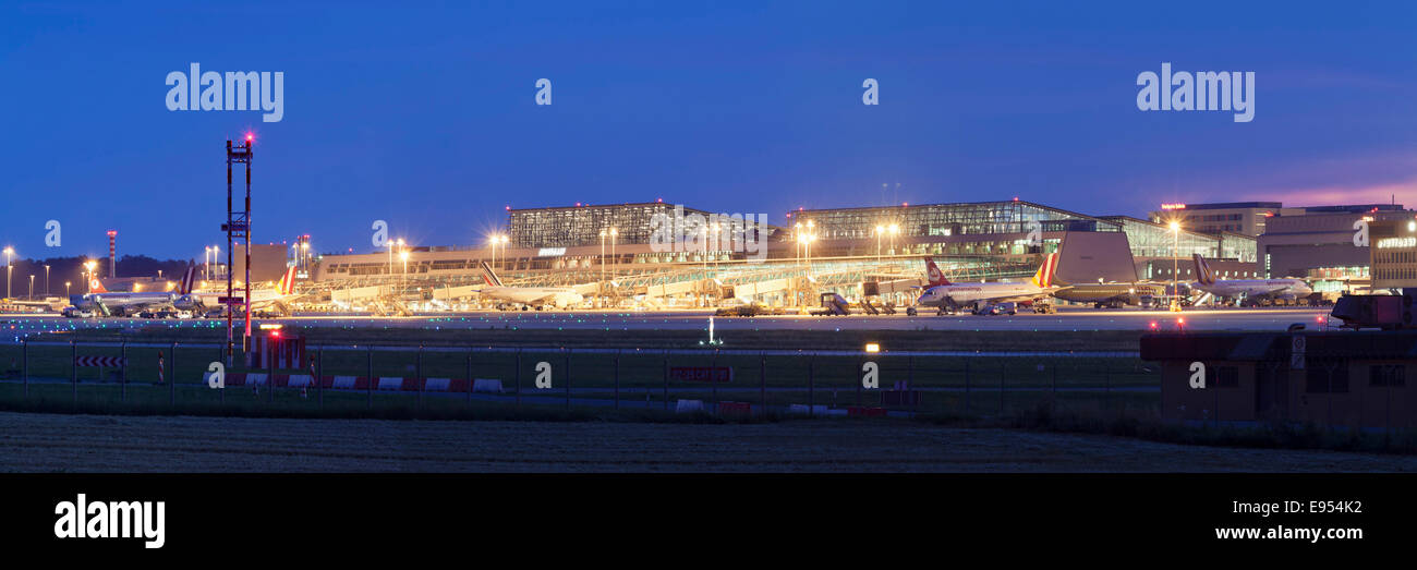 Stuttgart Airport, Stuttgart, Baden-Wurttemberg, Germany Stock Photo