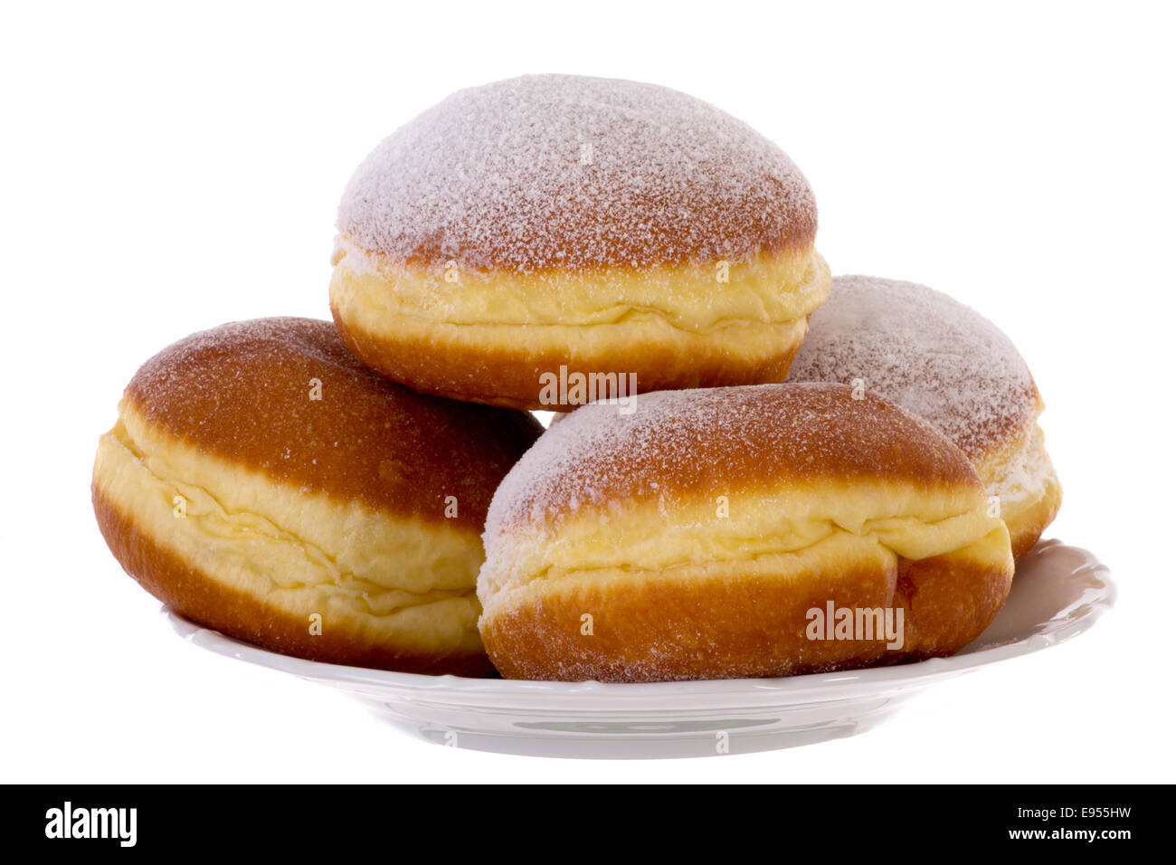 Krapfen Berliner Pfannkuchen Bismarck Donuts Stock Photo - Alamy