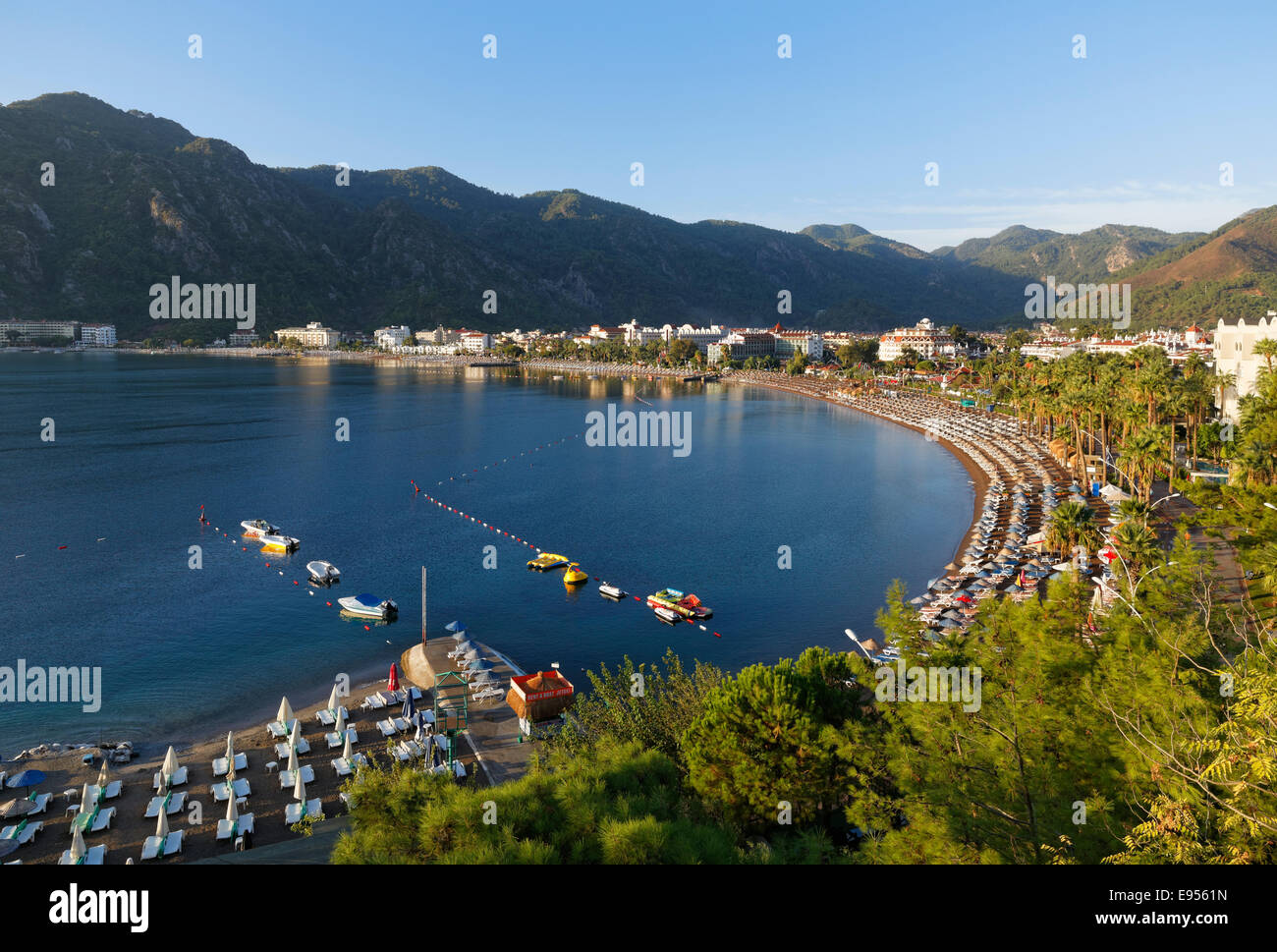 Icmeler beach marmaris hi-res stock photography and images - Alamy