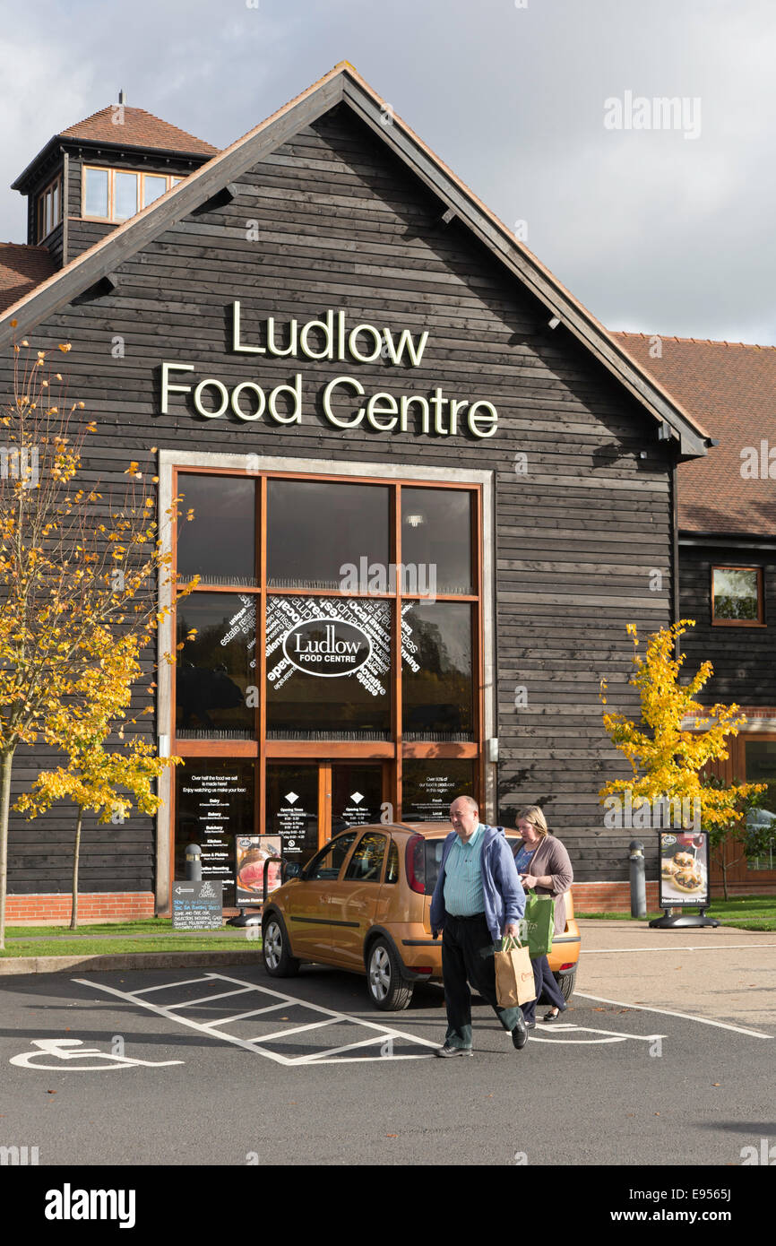 The Ludlow Food Centre, Bromfield near the market town of Ludlow, England, UK Stock Photo