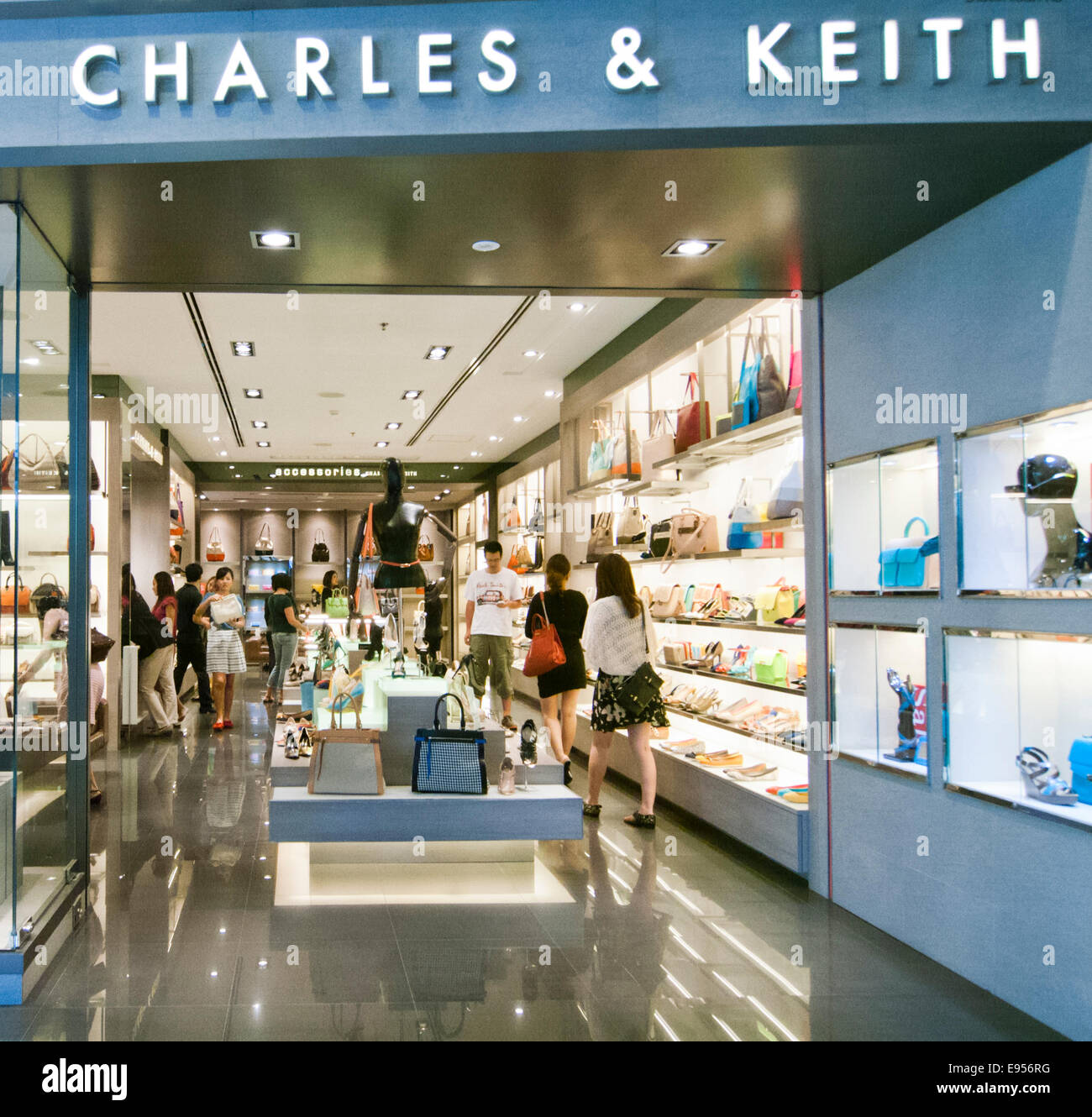 Charles and Keith in Thailand Stock Photo - Alamy
