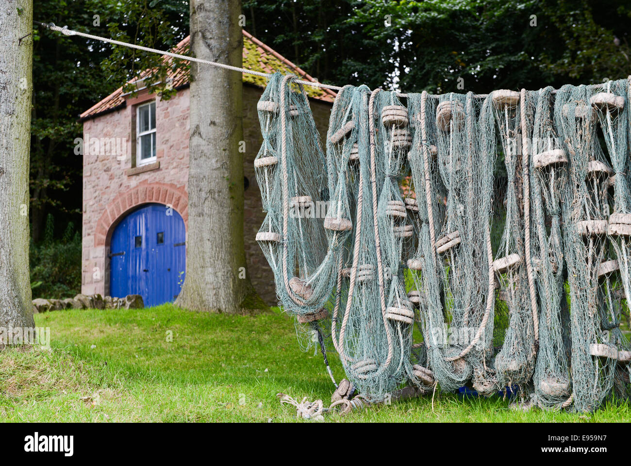 The Boathouse at Paxton House Stock Photo Alamy