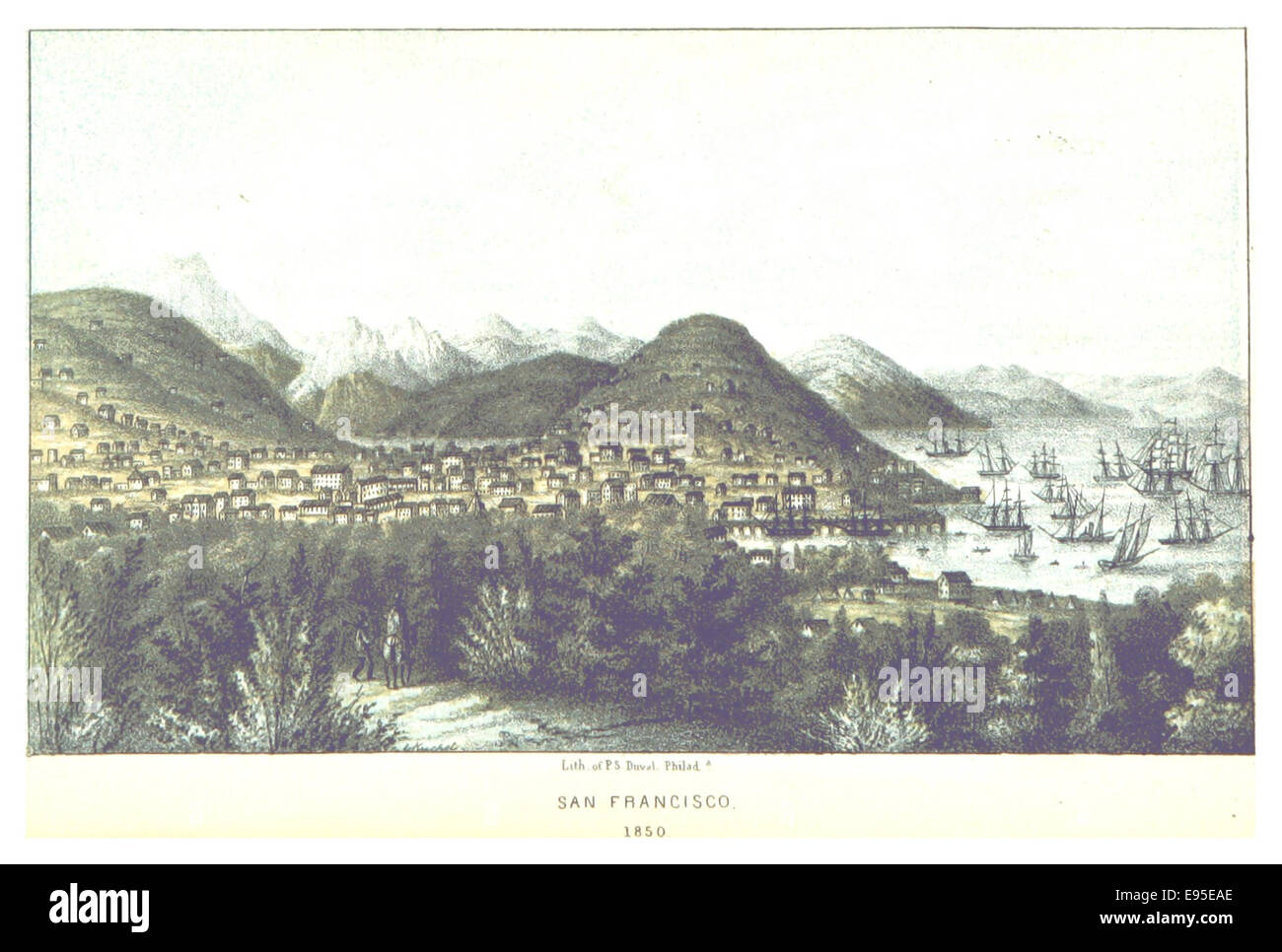 JOHNSON1850 SAN FRANCISCO 1850 Stock Photo Alamy