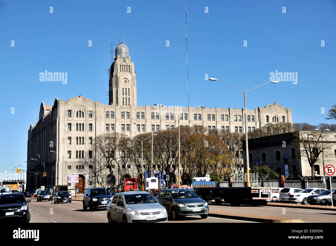 street scene Montevideo Uruguay Stock Photo