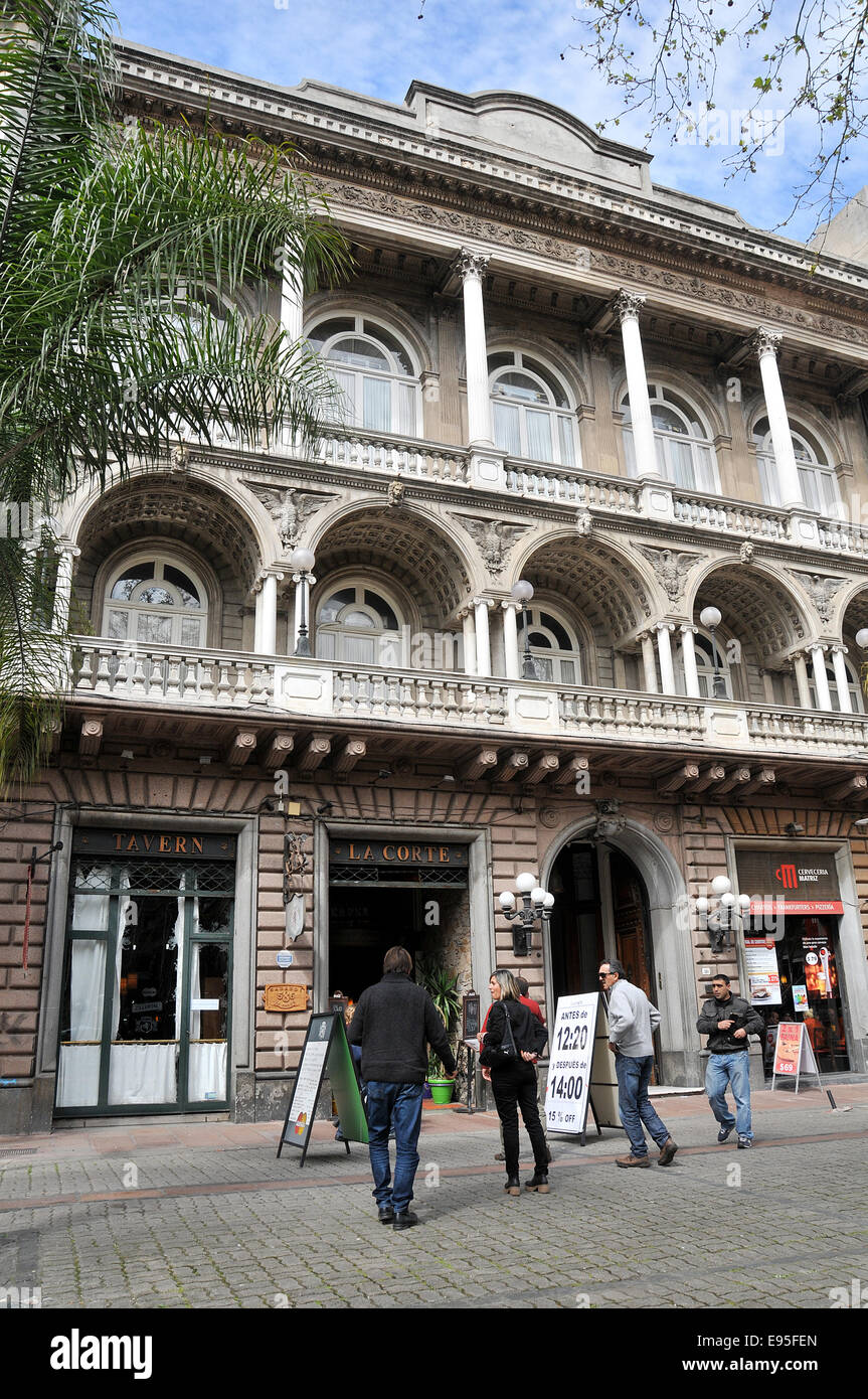 Tavern La Corte Ciudad Veija Montevideo Uruguay Stock Photo