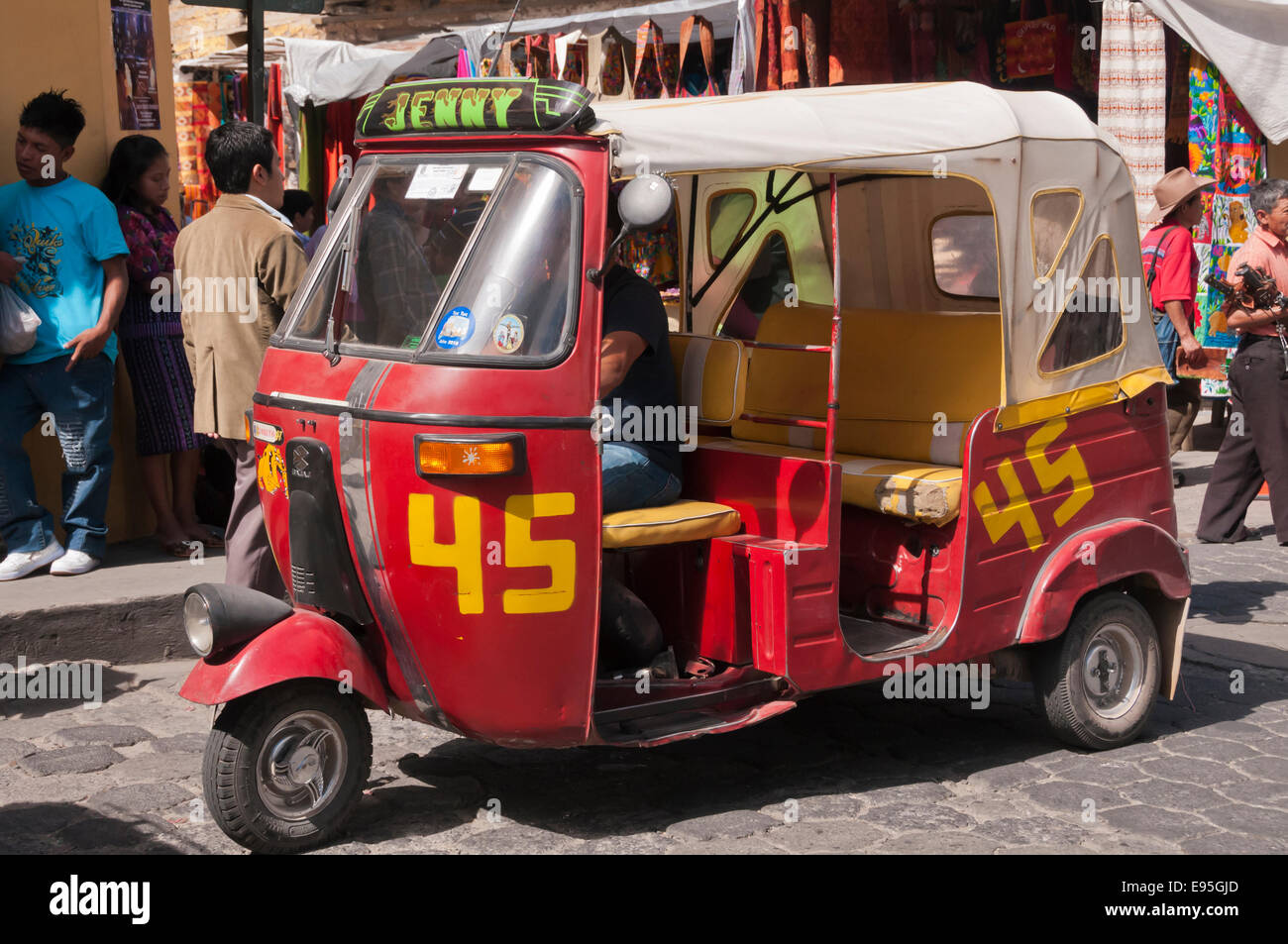 Guatemala taxi hi-res stock photography and images - Alamy