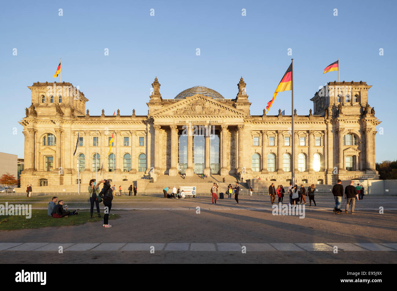 Reichstag, Berlin, Germany Stock Photo