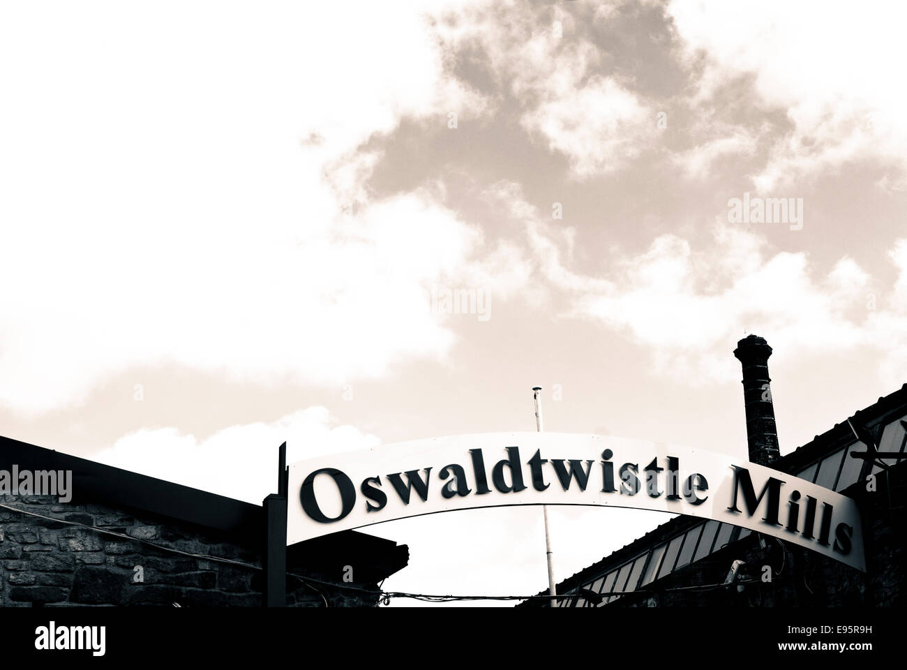 Oswaldtwistle Mills, Oswaldtwistle , Lancashire, Uk Stock Photo