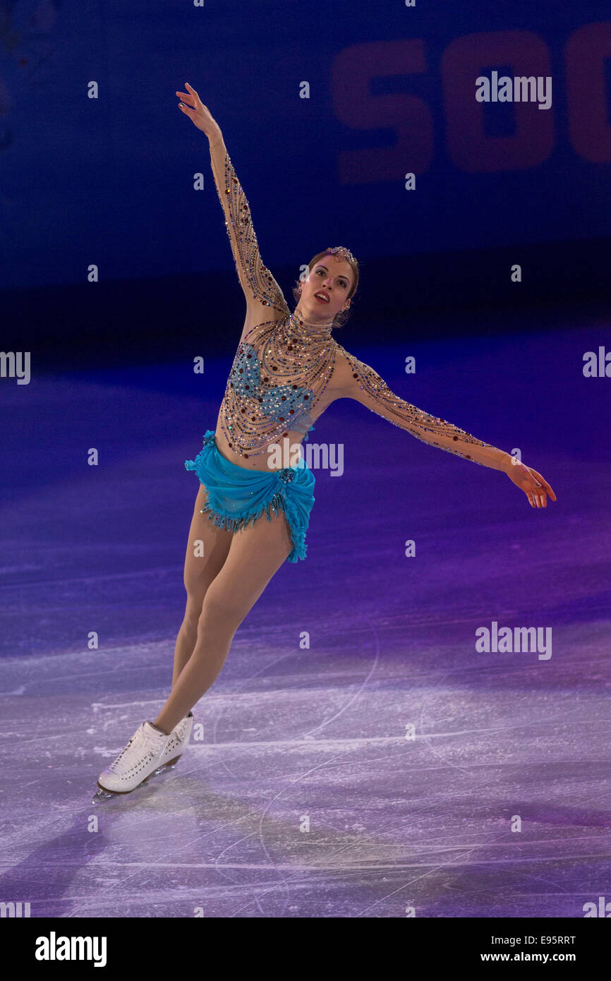 Carolina Kostner ITA Performing In The Figure Skating Gala Exhibition 