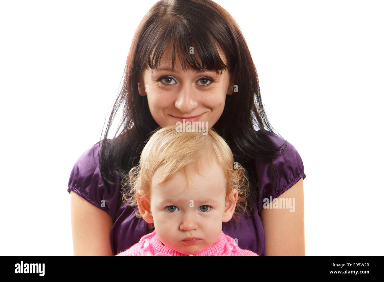 Mom with her child Stock Photo