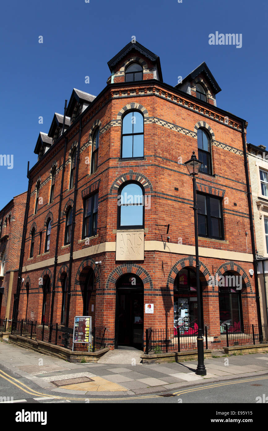 Arts Bank photography gallery in a Victorian building at Saltburn-by-the-Sea, United Kingdom. Stock Photo