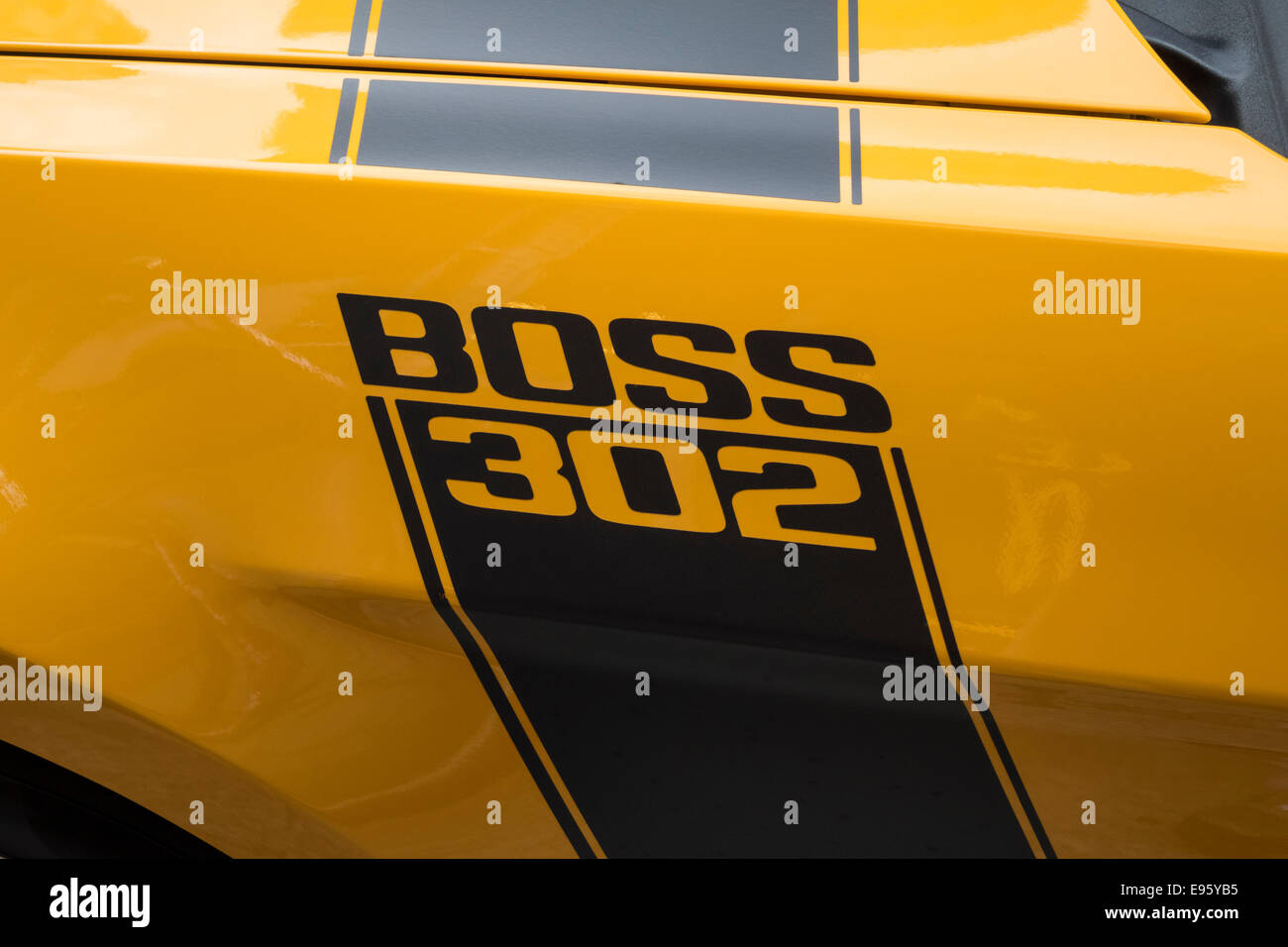 Boss 302 Sticker Ford Boss 302 Mustang High Resolution Stock Photography and Images - Alamy