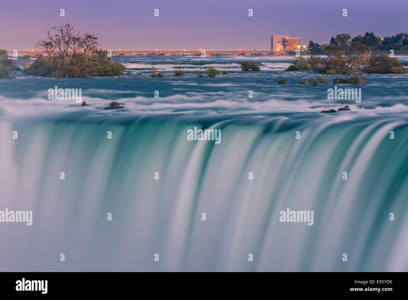 Horseshoe Falls, part of the Niagara Falls, Ontario, Canada. Stock Photo