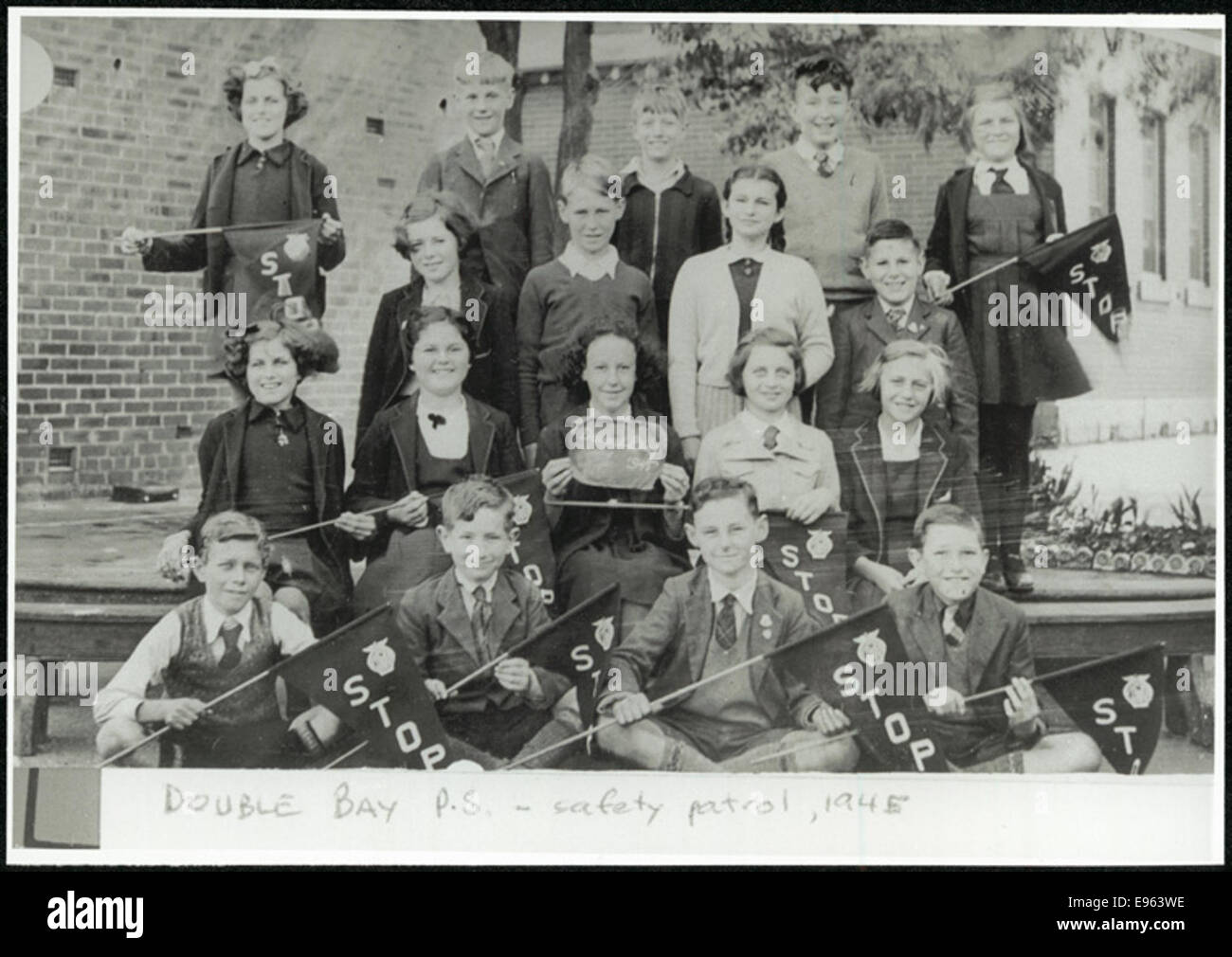 Double Bay Public School Safety Patrol Stock Photo Alamy