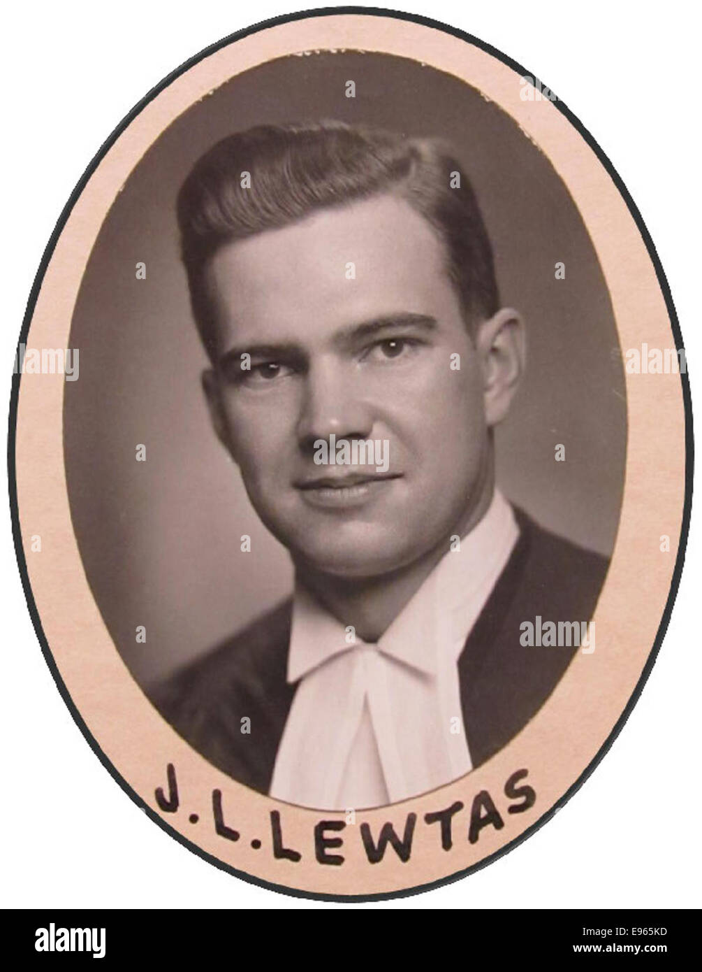 Photograph of James Lawrence Lewtas (1922-1975) 14672661407 o Stock Photo