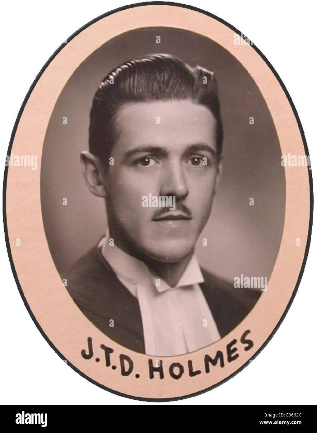 Photograph Of John Thomas Dutton Holmes (1920-2006) 56120501 O Stock ...