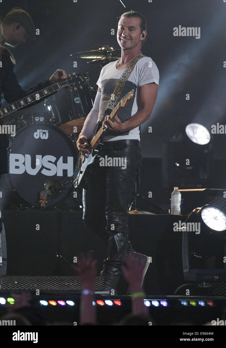 Hollywood, California, USA. 20th Oct, 2014. Bush played Jimmy Kimmel ...
