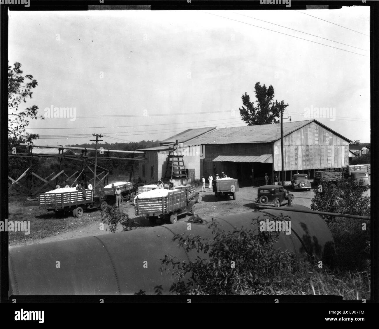 Cotton Gin 13089501383 o Stock Photo Alamy