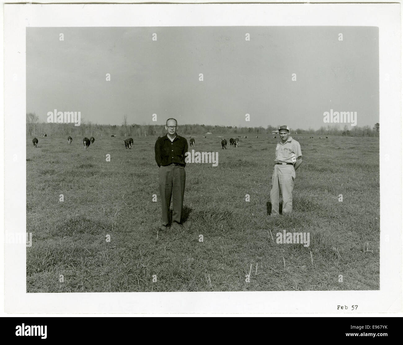 A historical photograph of the Farmers Co-op in Port Gibson, Mississippi. The image depicts the agricultural community and cooperative business in the early 20th century. Stock Photo