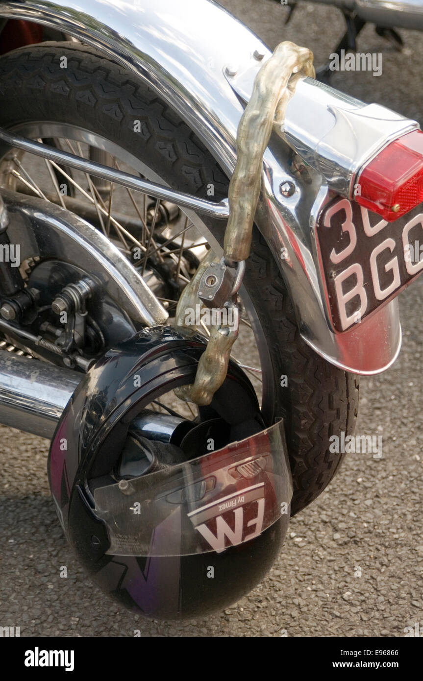 best way to lock up a motorcycle